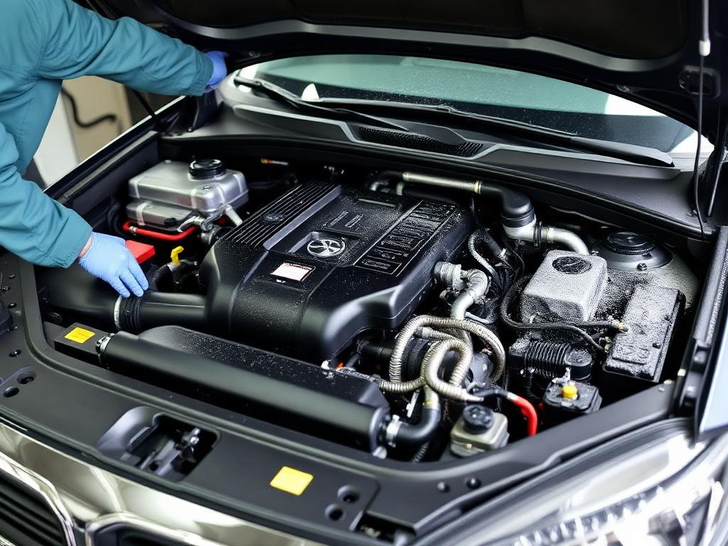 Engine bay inspection